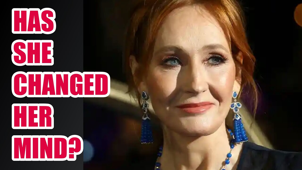 J.K. Rowling BACKTRACKS? #jkrowling #trans #lgbt