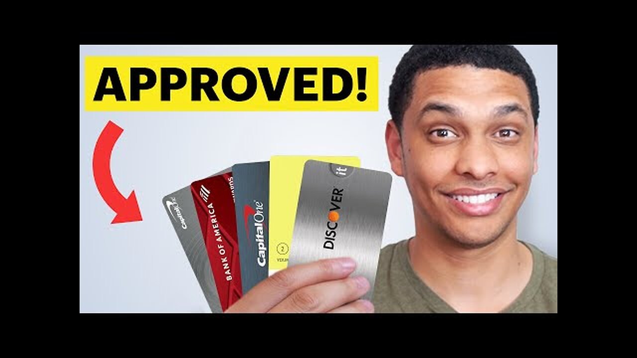 5 Credit Cards That Will INSTANTLY Approve You With BAD or NO Credit