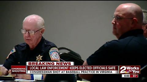 Local law enforcement keeps elected officials safe