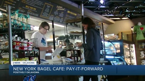 Brookside bagel shop pays it forward, spreads kindness to customers