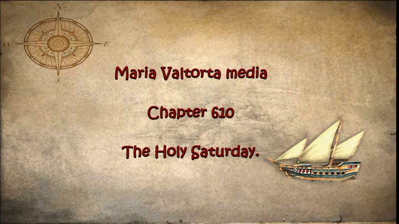 The Holy Saturday.