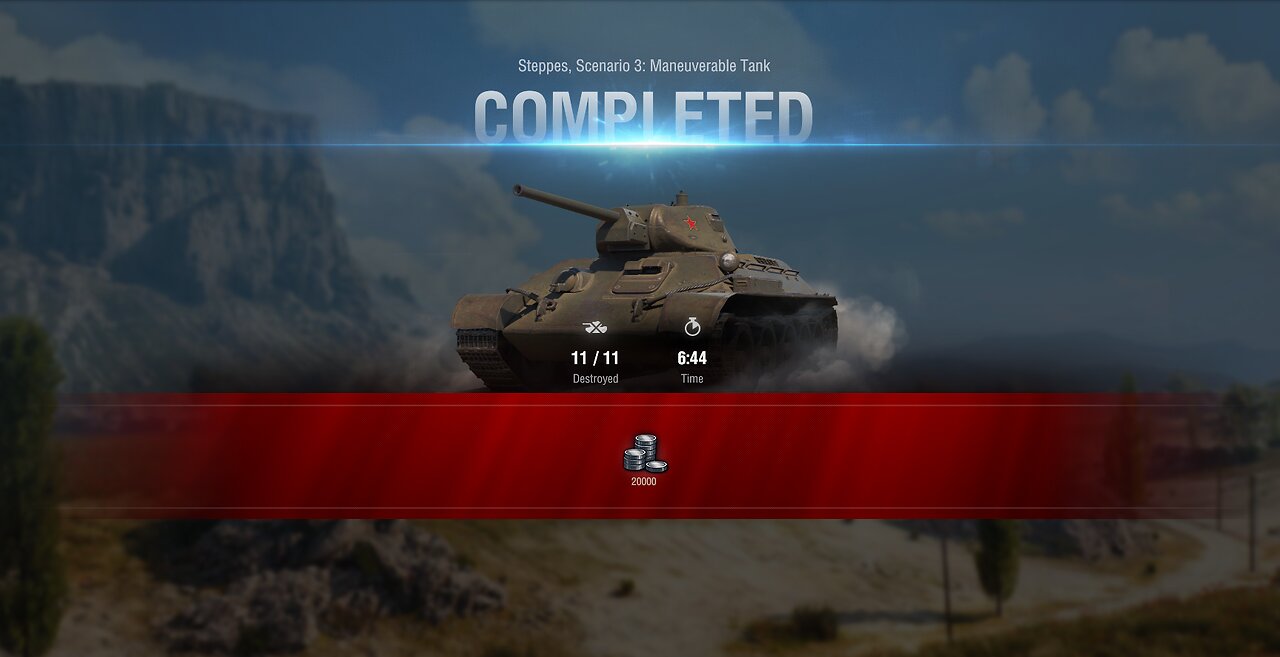 World of Tanks_Topograghy Battles Episode Steppes_Scene-3_Maneuverable Tank