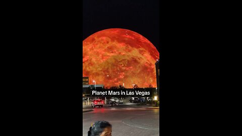 is this real ? planet mars in loss veagas