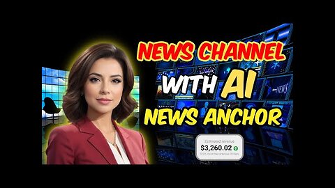 How to create a News Channel with AI - AI News Video Generator