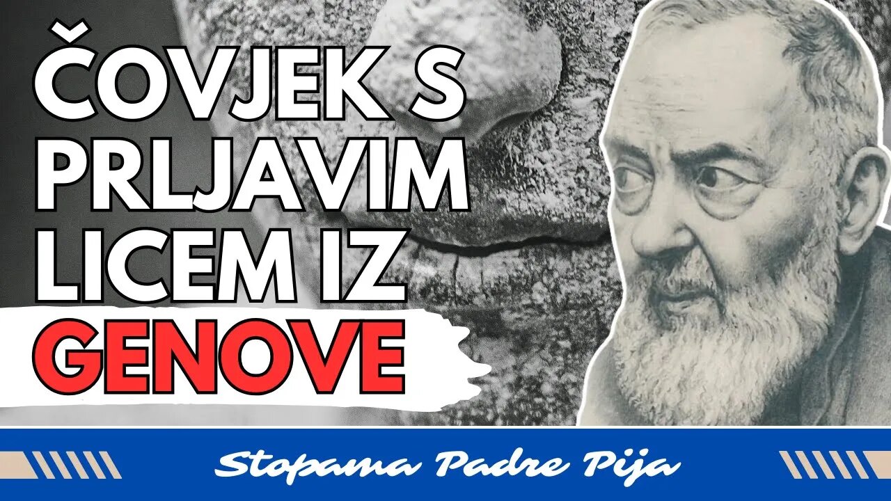 Čovjek s prljavim licem iz Genove