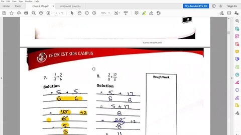 Maths A Class IV Revision 15 12 2020