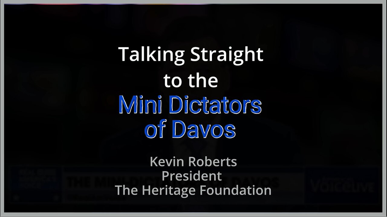 Talking straight to the "Mini Dictators" of DAVOS 2024 - Kevin Roberts