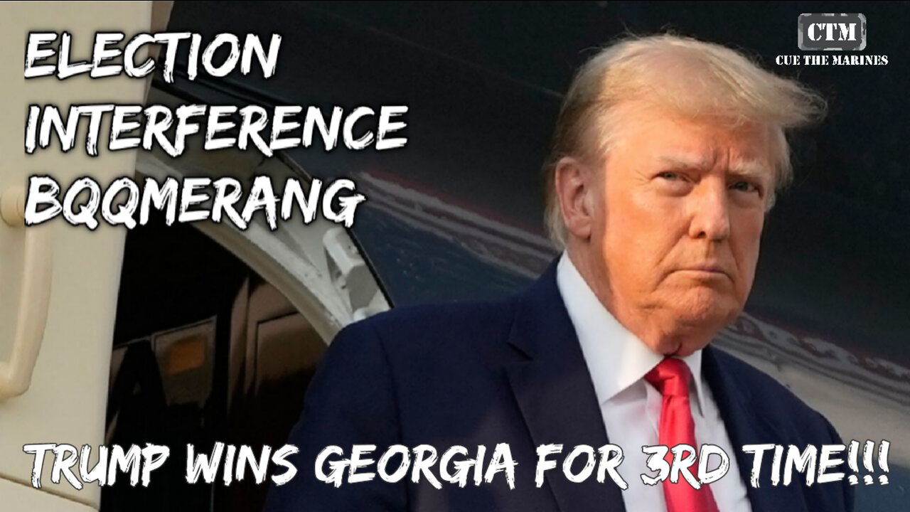 ELECTION INTERFERENCE BQQMERANG!!!