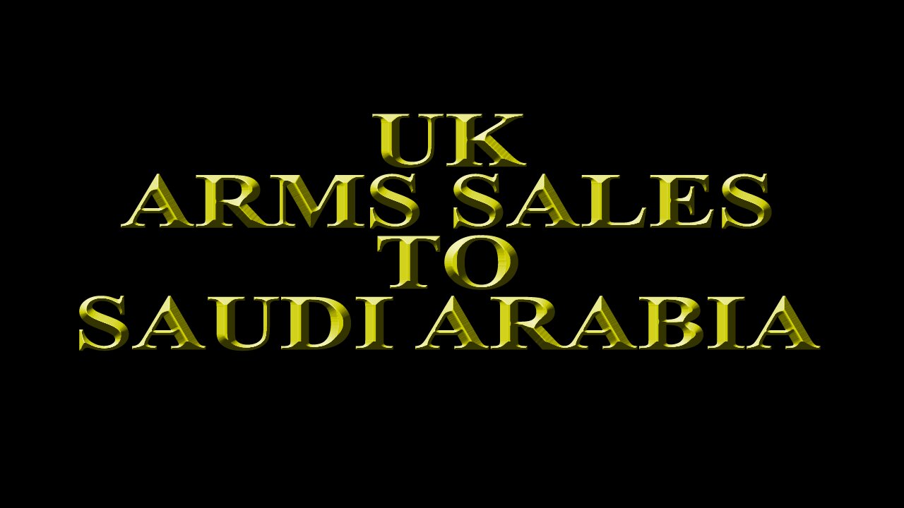 Josh Paul - UK Arm sales to Saudi Arabia