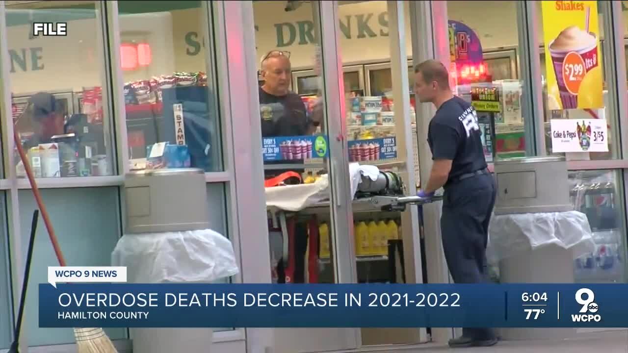 Hamilton County overdose deaths decrease for first time in decade