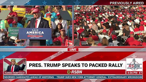 FULL SPEECH: President Donald J. Trump Holds Rally in Miami, FL - 6/11/22