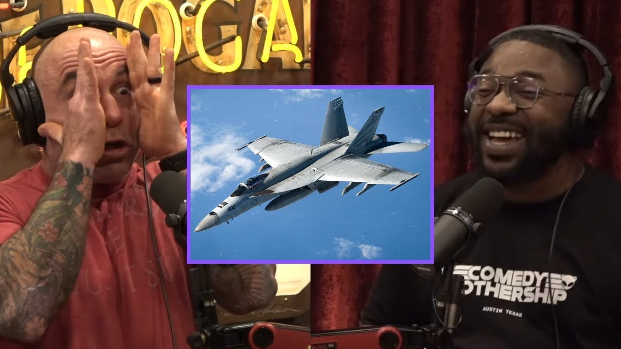 Joe Rogan PASSED OUT Flying In An F/A-18 Jet