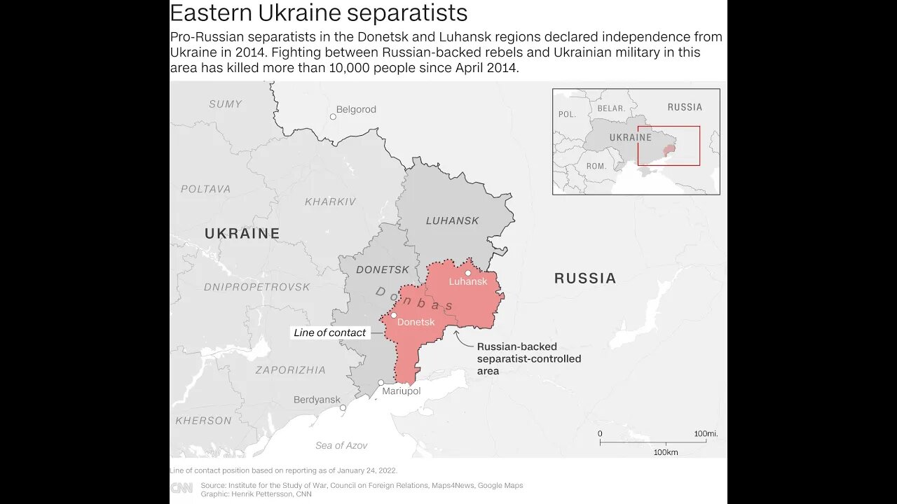 Donbass : Putin sends troops to breakaway regions in eastern Ukraine