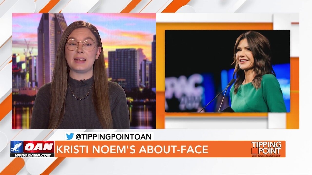 Tipping Point - Jon Schweppe - Kristi Noem's About-Face