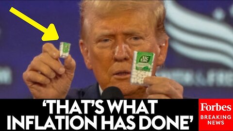 VIRAL MOMENT: Crowd Bursts Out Laughing As Trump Uses Tic Tacs To Mock Biden's 'Inflation Nightmare'