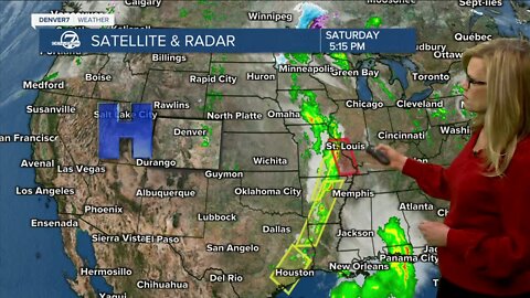 Warmer with sunshine for Sunday