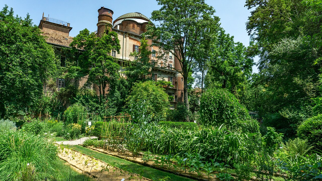 Милано, Orto Botanico di Brera - галерия в 4К