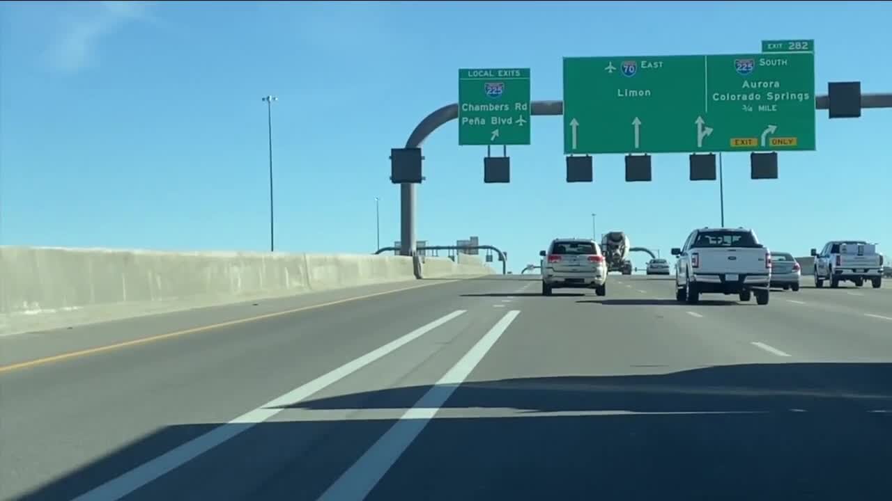 Driving You Crazy: Where is the legal exit from the new I-70 express lanes to access Peña Boulevard?