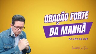 ORAÇÃO DA MANHÃ AO VIVO. COMECE O SEU DIA COM JESUS 🙏🏼