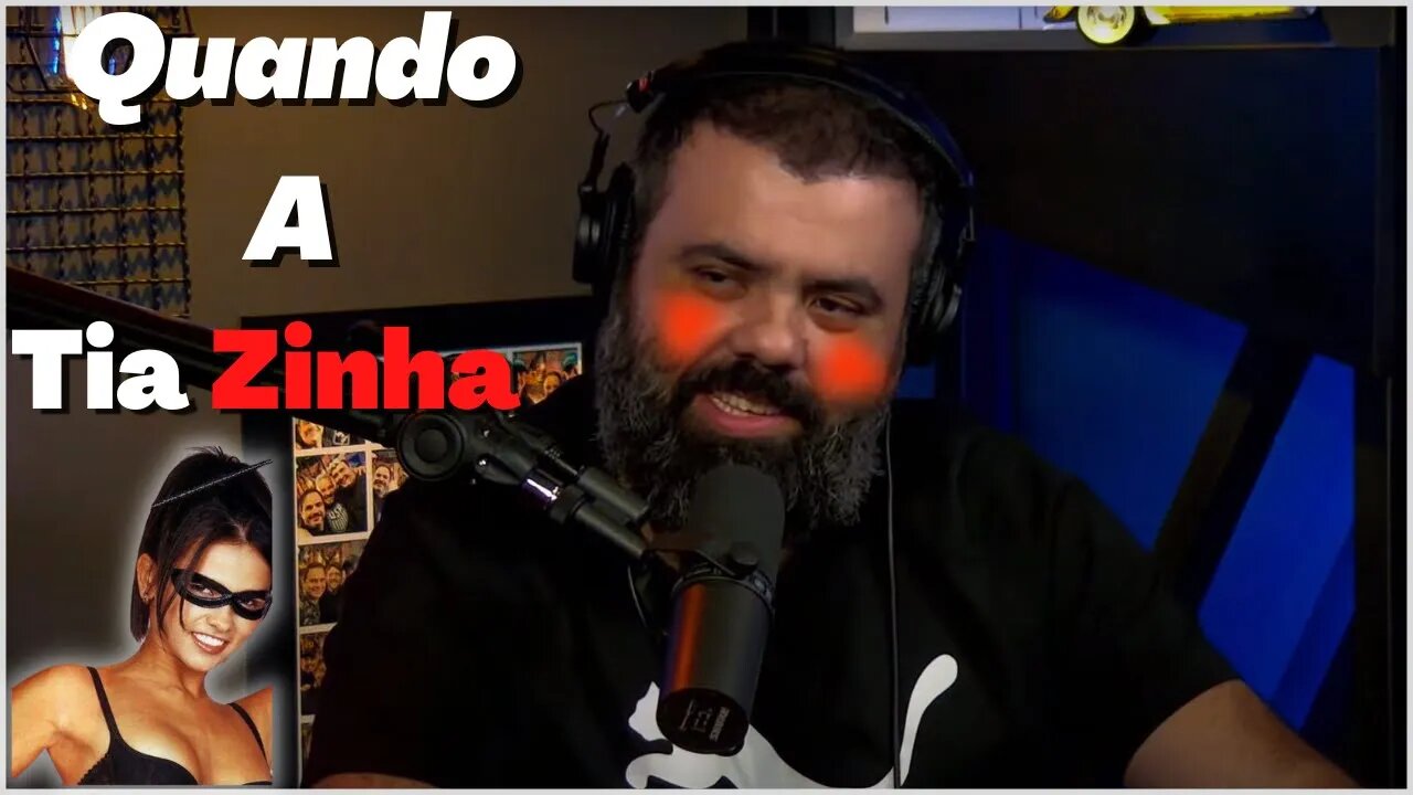 Igor lembra os velhos tempo vendo o Programa AH!!! do Luciano Huck