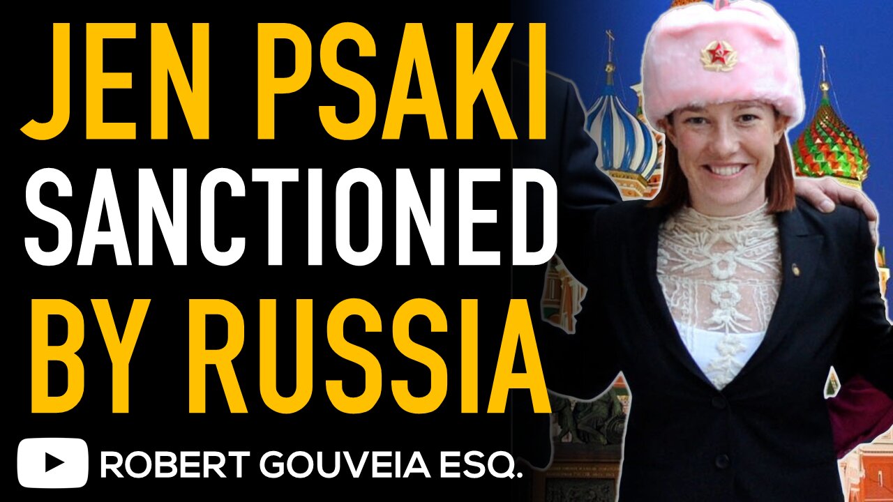 Jen PSAKI SANCTIONED By RUSSIA with BIDEN and BLINKEN