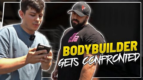 BODYBUILDER TALKING TO 14YR OLD!