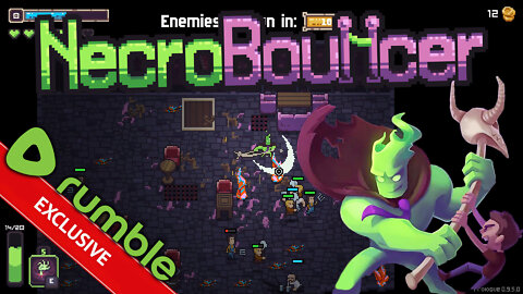 NecroBouncer: Prologue - Undead Versus Drunk Humans (Roguelike Dungeon Crawler)