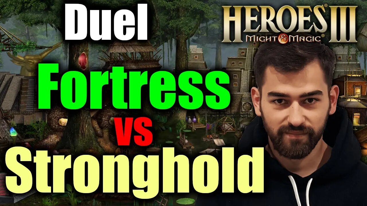 Fortress vs Stronghold | Gluhammer Heroes HotA 3 Multiplayer PL