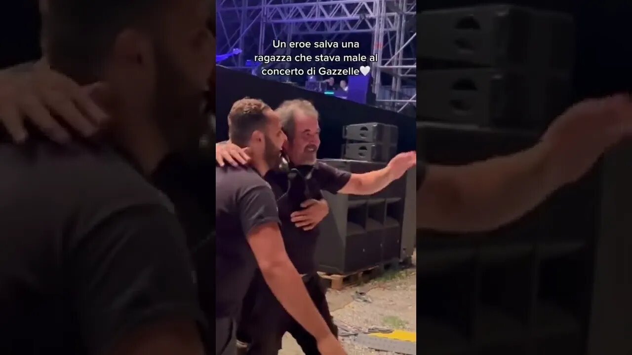 IVANO salva una ragazza al concerto