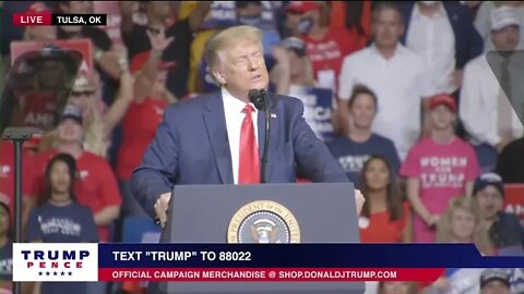 President Trump's rally in Tulsa, Oklahoma