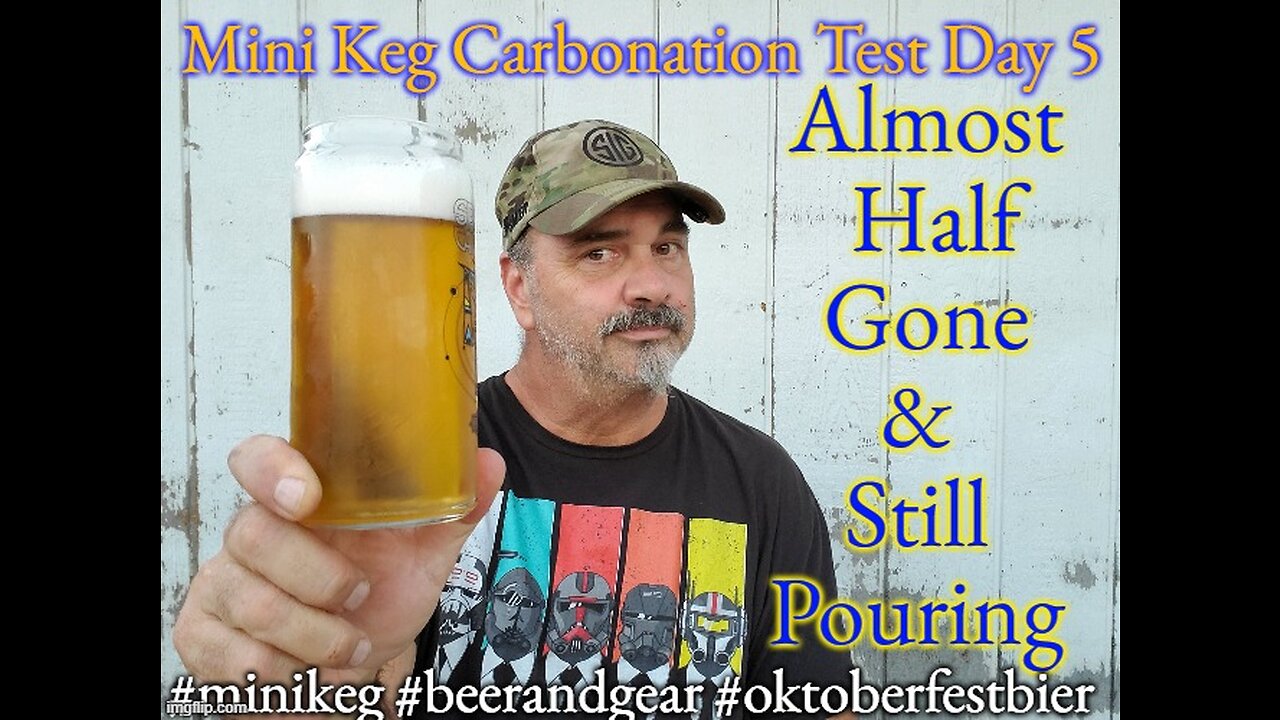 Hofbrau Oktoberfestbier Mini Keg Carbonation Test: Day 5