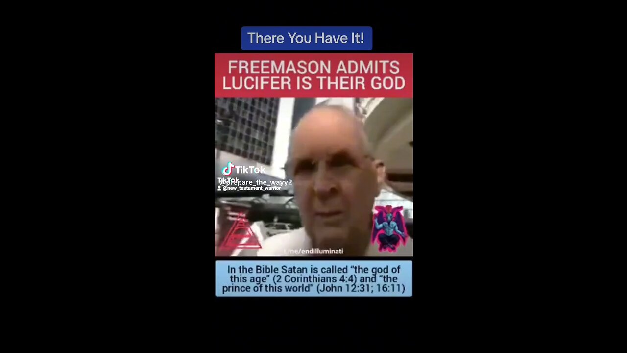 Freemason who worships Lucifer?