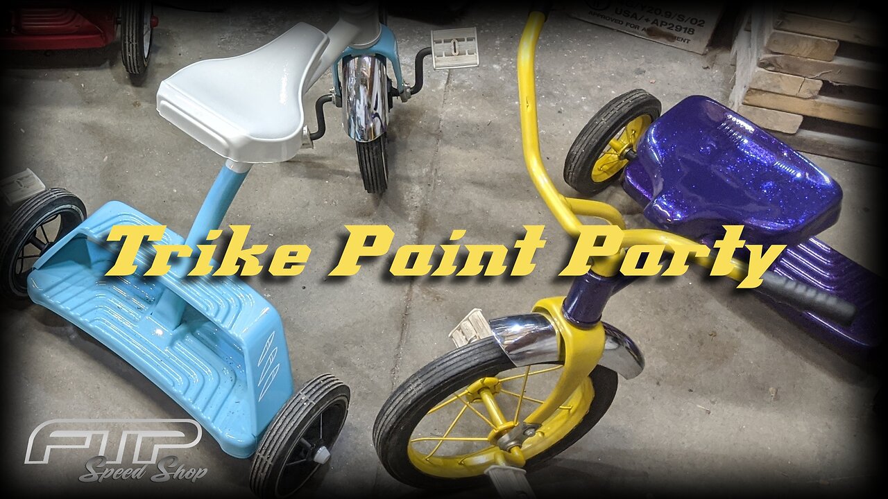 Vintage Trike Paint Party