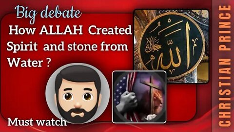 Do you believe Allah created spirit and stone ? abdool debates abraham prophet