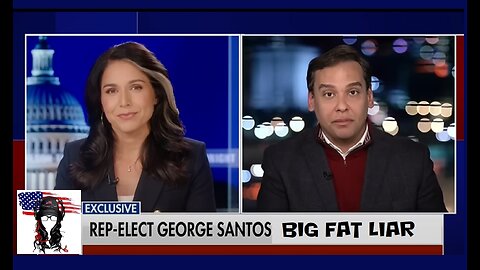 Tulsi Gabbard shreds political LIAR George Santos for forging his resume before his election