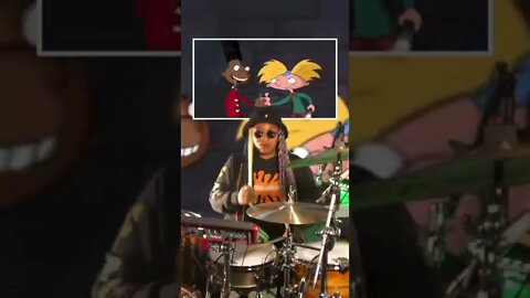 Hey Arnold Theme Song - B.Richdrumz #shorts #nickelodeon