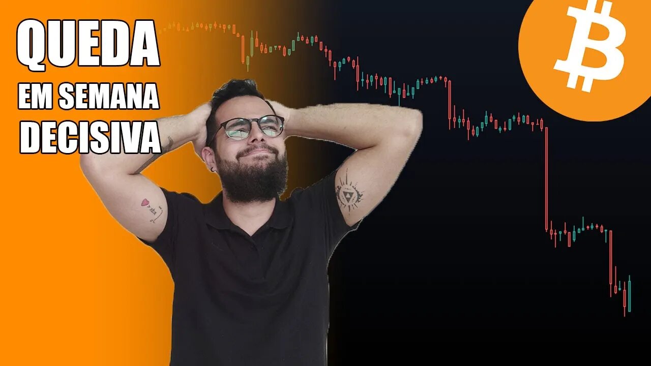 MERCADO CRIPTO CAI NA SEMANA DA FOMC! Muito Cuidado Com Isso - Análise Bitcoin (BTC) 19/09/2022