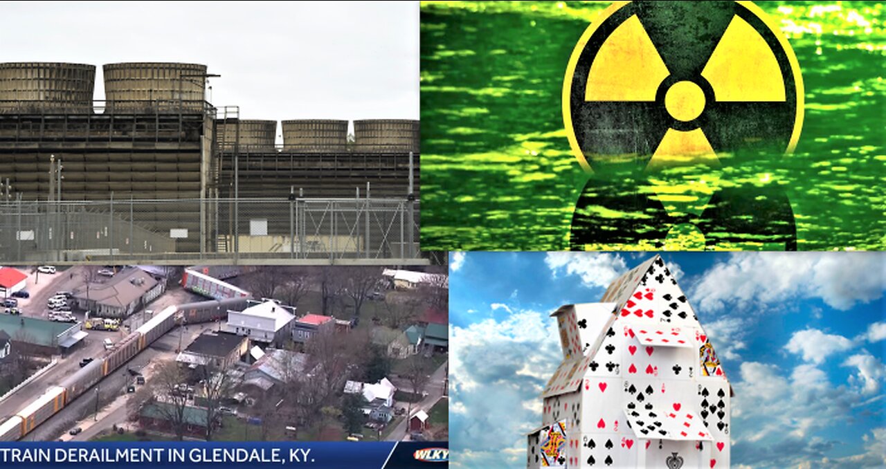 400,000 GALLONS RADIOACTIVE WATER LEAKED IN MINNESOTA*TRAIN DERAILMENT KENTUCKY*THE HOUSE OF CARDS*