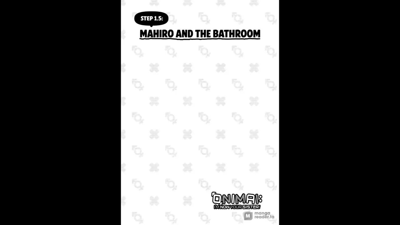 ONIMAI I'm Now Your Sister! Reading Chapter 1.5 MAHIRO AND THE BATHROOM