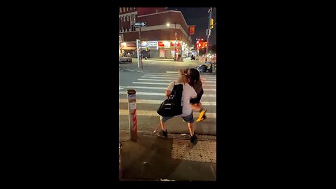 Black New York Man Tackles Random Handicapped People in the Subway