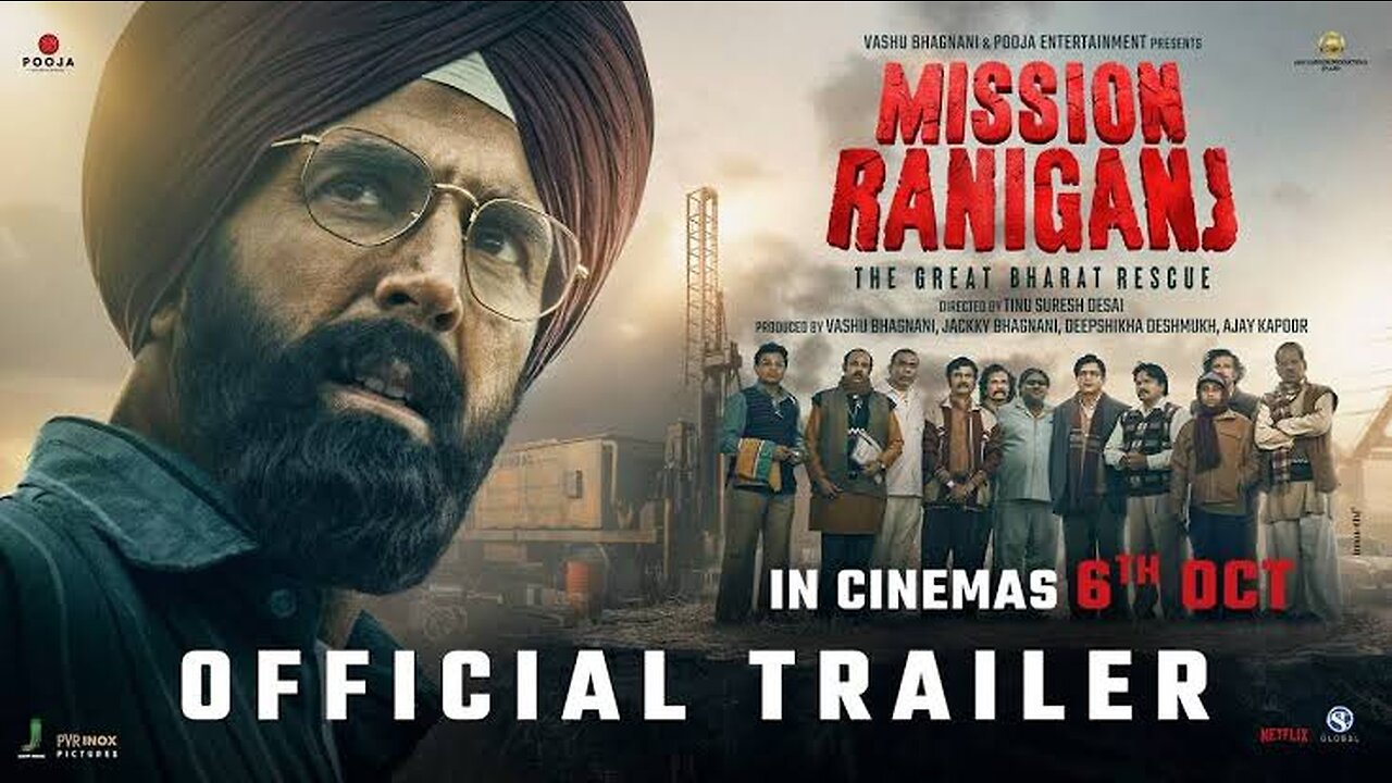 Mission Raniganj :-The Great Bharat Rescue | Official Trailer | Akshay Kumar