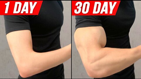 Get Bigger Arms in 30 DAYS! 💪 (Home Workout)