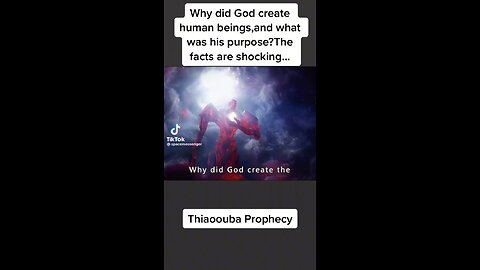 Why god create the universe?