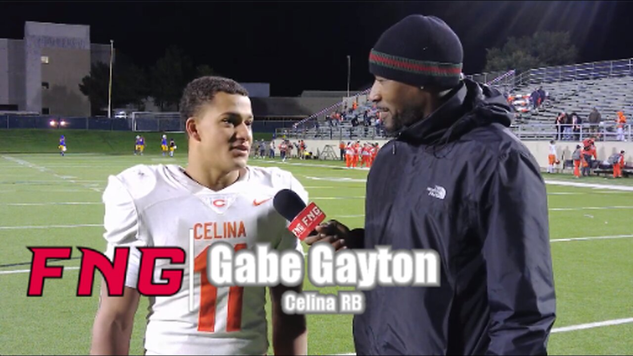 Celina RB Gabe Gayton