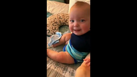 Cute baby laughing 😂 ever