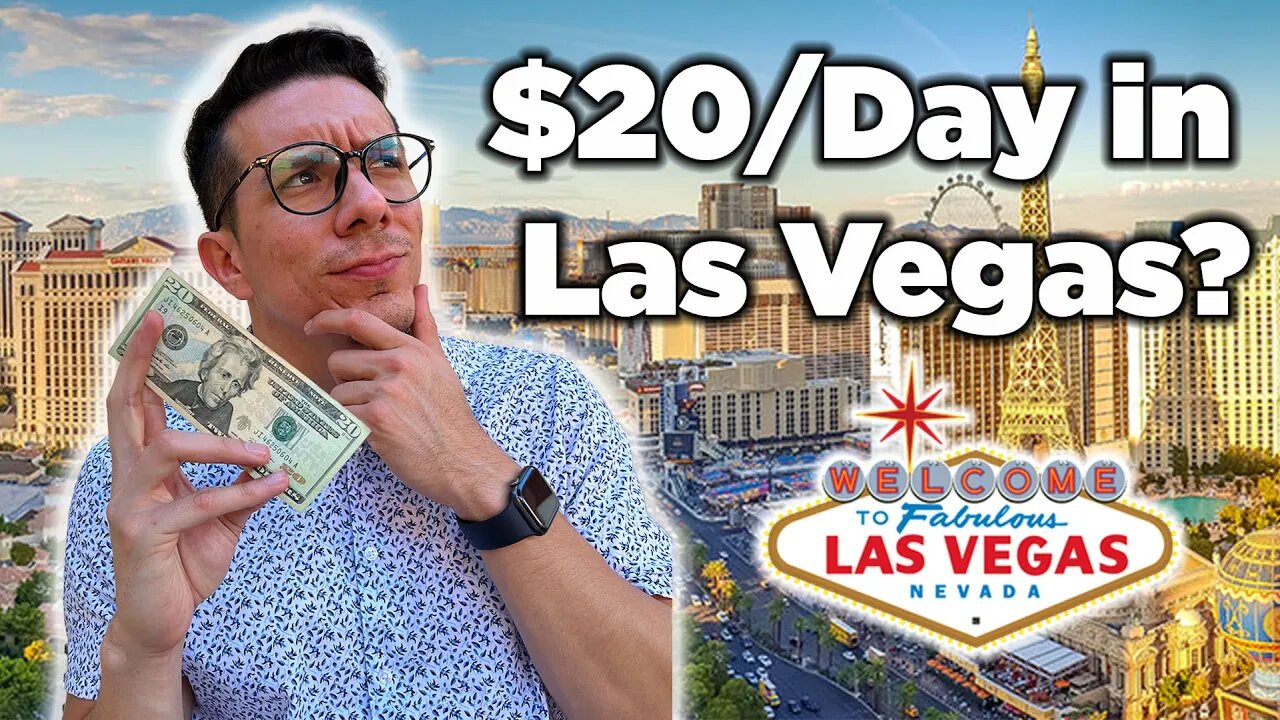 SURVIVING in Las Vegas with ONLY $20? Budget Friendly Day