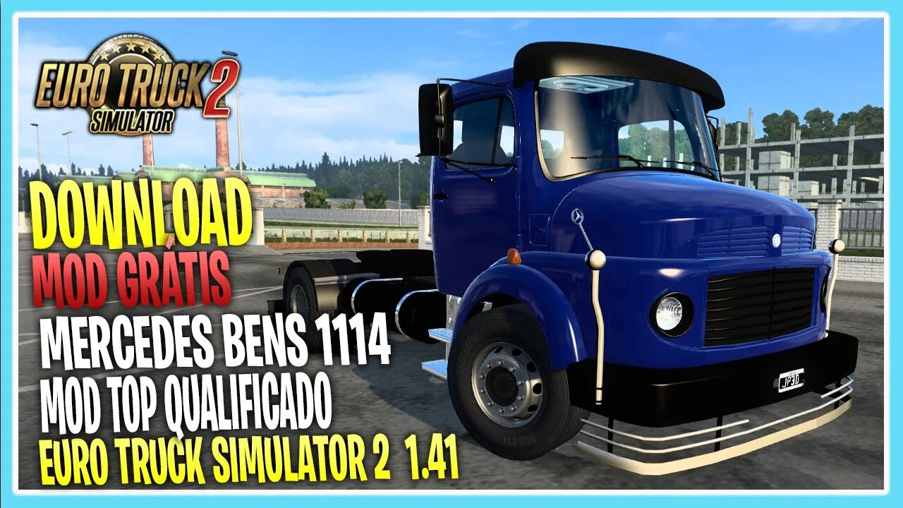 MERCEDES BENS 1114 MOD GRÁTIS EURO TRUCK SIMULATOR 2 1.41