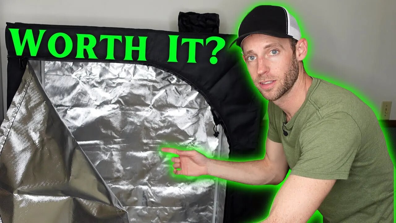 GreenHouser High Reflective Grow Tent (Grow Your Own Plants Indoors!)