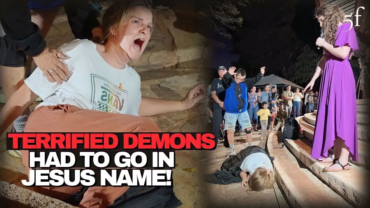 The Demons were Terrified of the Anointing - They Had to Go!