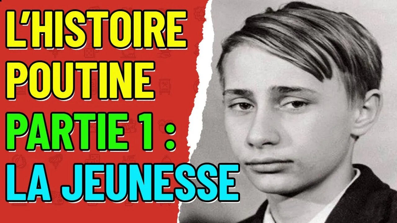 vladimir Poutine son histoire : la jeunesse ! #russie #kgb #biographie